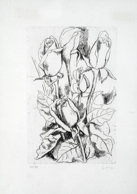 Renato Guttuso - Rose