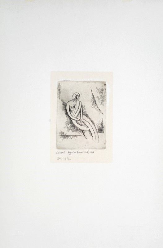 Carlo Carr&#224; - Figura femminile