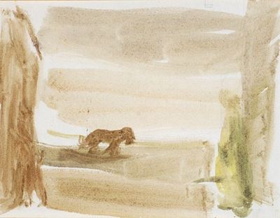 Paesaggio con Animale