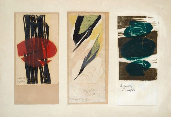 Silvano Bozzolini : Tre xilografie  - Auction La collezione d'arte di Vasco Pratolini - I - Galleria Pananti Casa d'Aste