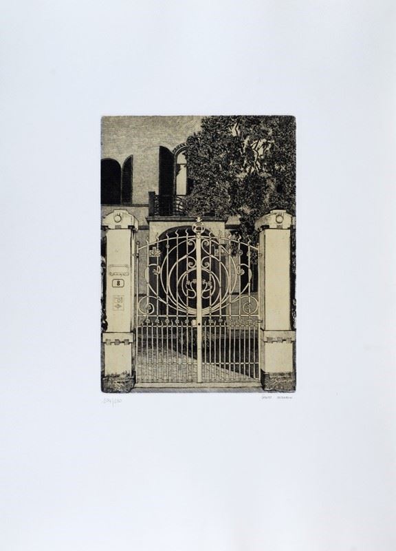 Gianni Cacciarini : Without title  - Etching - Auction GRAPHICS, MULTIPLES AND EDITIONS - Galleria Pananti Casa d'Aste