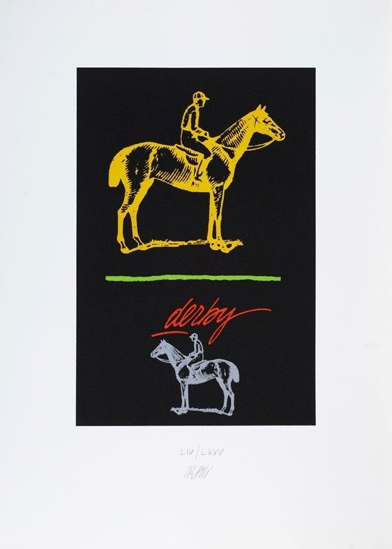 Fabio De Poli : Derby  - Auction GRAFICA ED EDIZIONI - Galleria Pananti Casa d'Aste