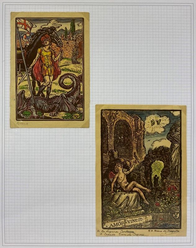 David Abraham Bueno De Mesquita - 129 Carteggi della Contessa A. Capasso
