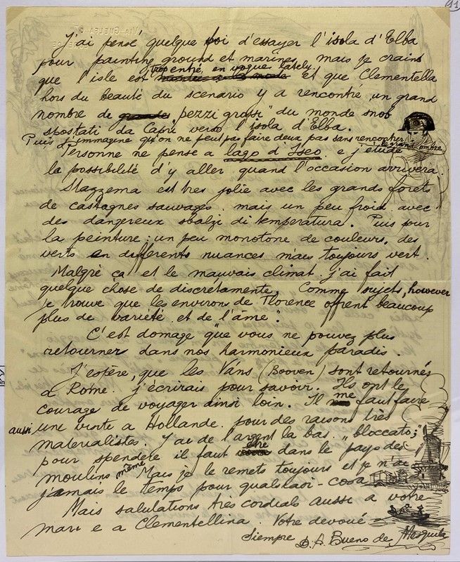 David Abraham Bueno De Mesquita - 129 Carteggi della Contessa A. Capasso