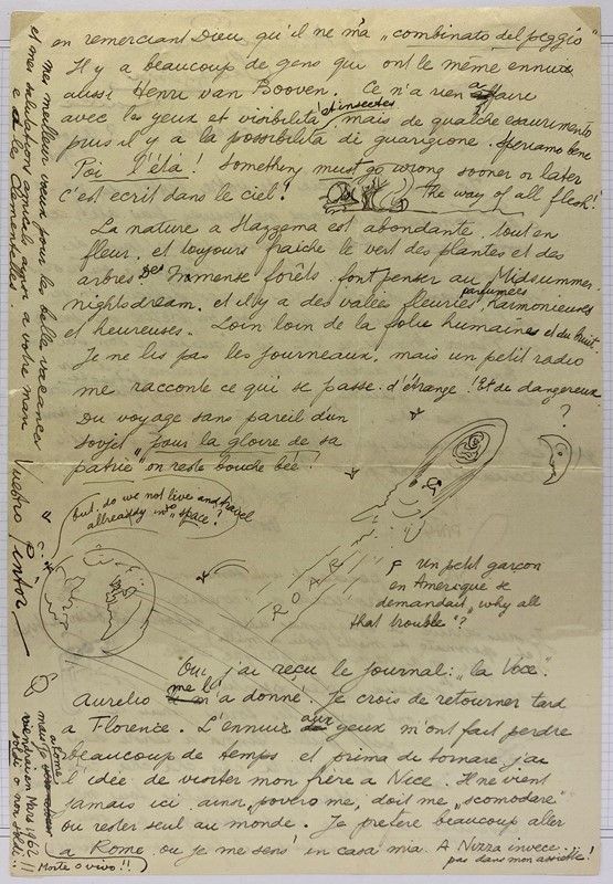 David Abraham Bueno De Mesquita - 129 Carteggi della Contessa A. Capasso