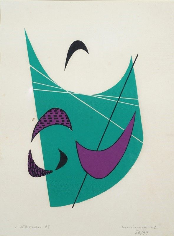Luigi Veronesi : Movimento n.6  - Auction Arte Moderna e Contemporanea - IV - Galleria Pananti Casa d'Aste
