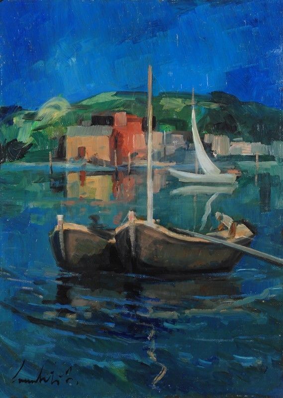 Lamberto Lamberti - Le barche 