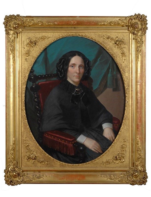 Anonimo, XIX Sec. - Ritratto di Pauline D' Onzembray