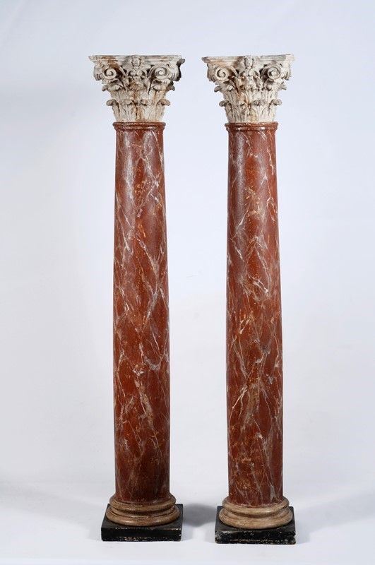 Coppia di colonne  - Auction Antiquariato - II - Galleria Pananti Casa d'Aste