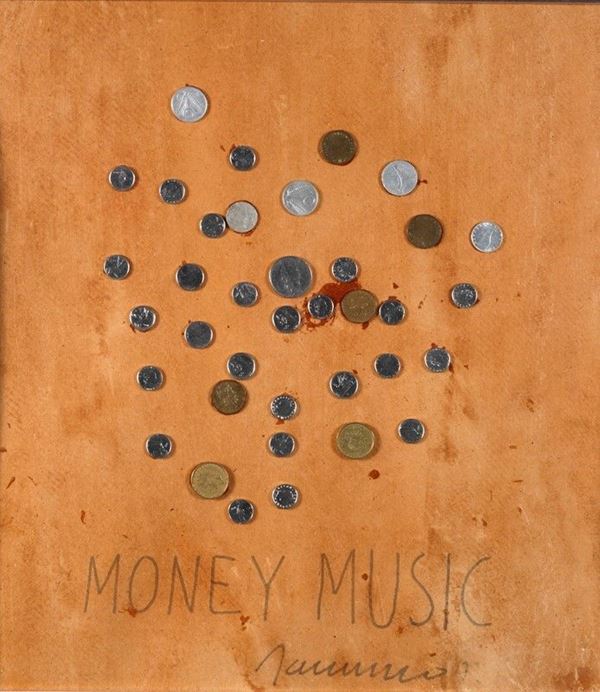 Sarenco (Isaia Mabellini) : Money Music  - Auction Arte Moderna e Contemporanea - IV - Galleria Pananti Casa d'Aste