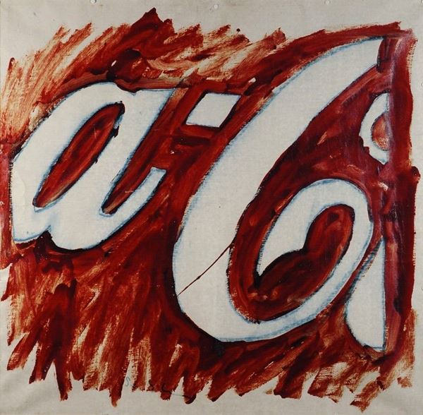 Mario Schifano : Senza titolo  (1981)  - Smalto su tela - Asta Arte Moderna e Contemporanea - IV - Galleria Pananti Casa d'Aste
