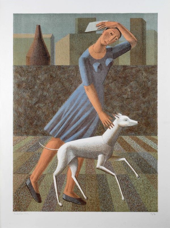 Rodolfo Meli : Senza titolo  - Litografia a colori - Asta GRAFICA ED EDIZIONI - Galleria Pananti Casa d'Aste