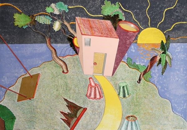 Luca Alinari : Senza titolo  - Auction GRAFICA ED EDIZIONI - Galleria Pananti Casa d'Aste