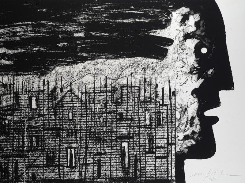 Mimmo Paladino - Coppia Serigrafie
