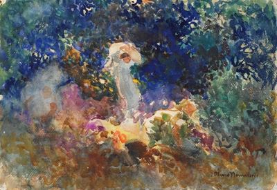 Figura nel Giardino