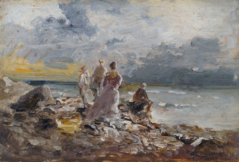 Pompeo Mariani - Le Mogli dei Pescatori