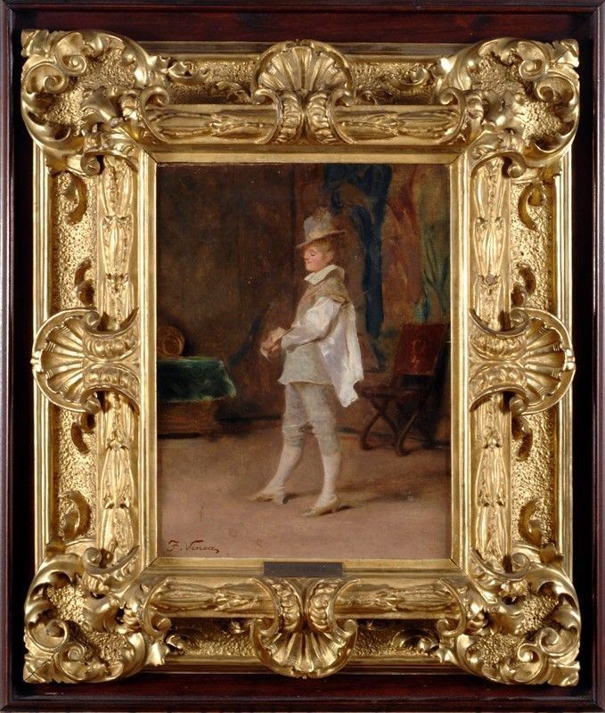 Francesco Vinea - Figura di Gentiluomo con Spada