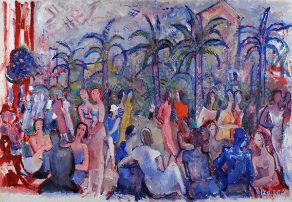 Moses Levy - Passeggiata sotto le palme