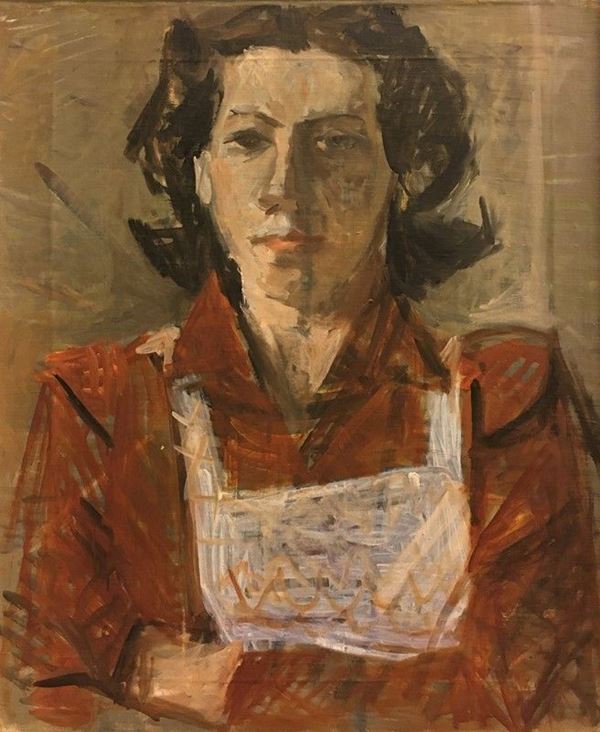Mario Marcucci : Ritratto di donna  - Auction Authors of XIX and XX centuries, Modern and Contemporary art - Galleria Pananti Casa d'Aste