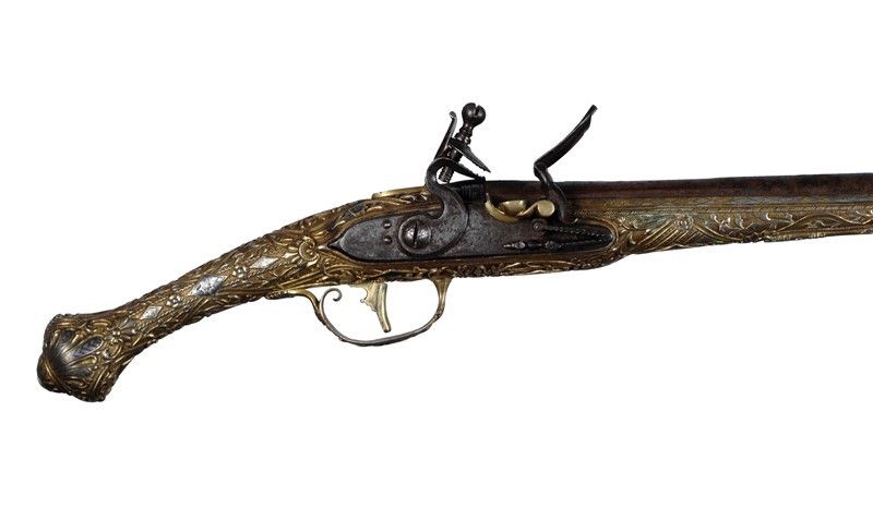 Pistola a Pietra Focaia