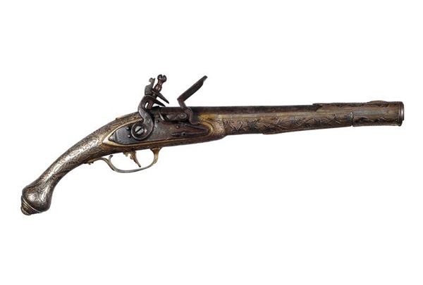 Pistola a Pietra Focaia                                                                             