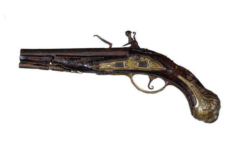 Pistola a Pietra Focaia