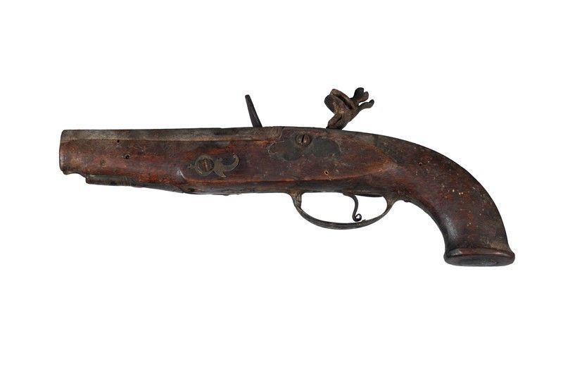 Pistola a Pietra Focaia