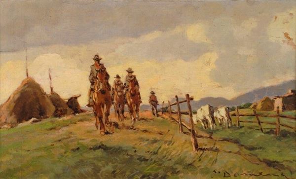 Carlo Domenici - Butteri e pagliai
