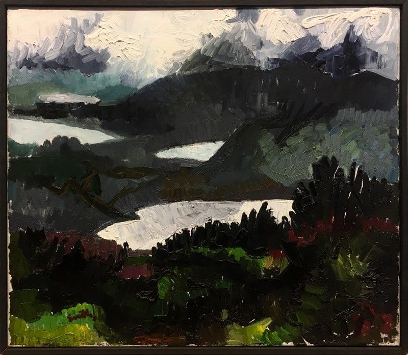 Renato Guttuso - I Laghi da Velate