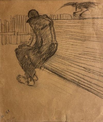 Viandante a Parigi