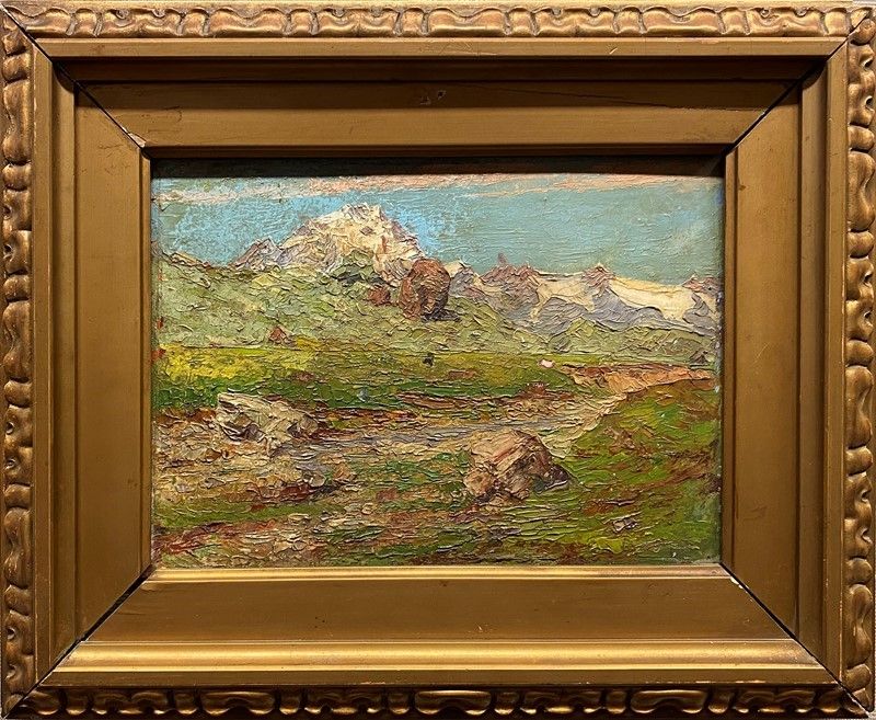 Anonimo, Inizi XX Sec. - Paesaggio Montano