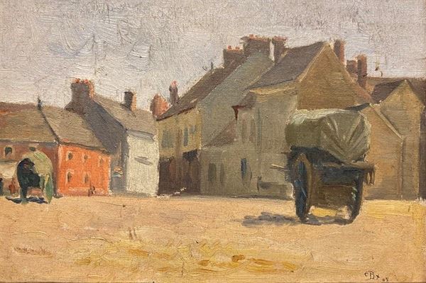 Emile Baudoux - Villaggio di campagna