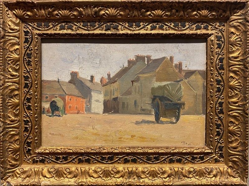 Emile Baudoux - Villaggio di Campagna