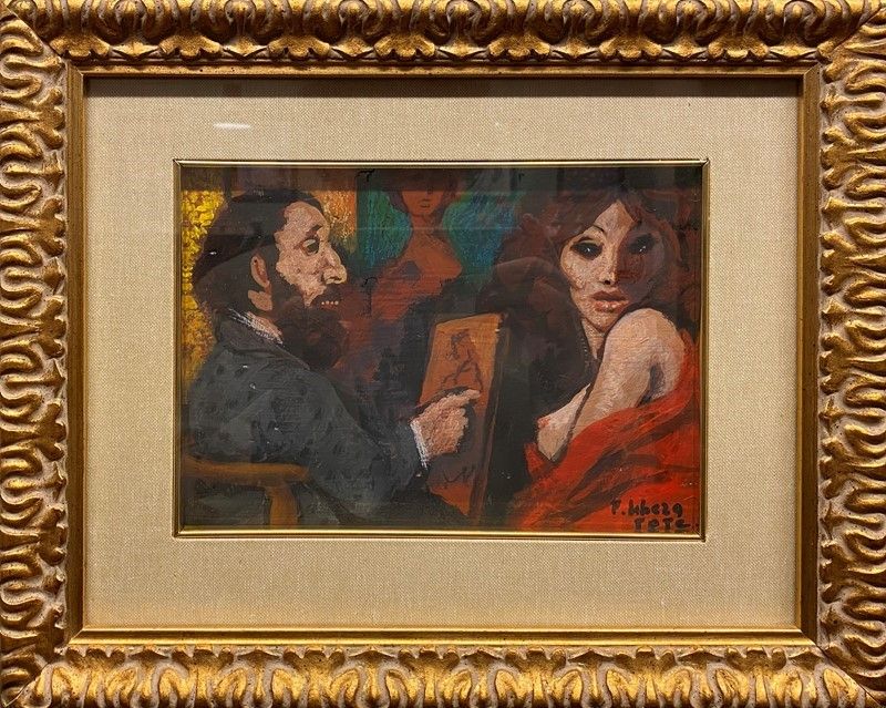 Fausto Maria Liberatore - Pittore e Modella