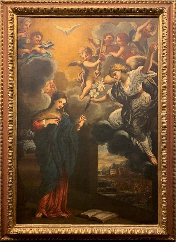 Scuola Italia Centrale, XVIII Sec., Anonimo, XVIII Sec. - Annunciazione