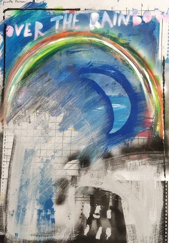 Giosetta Fioroni - Over The Rainbow