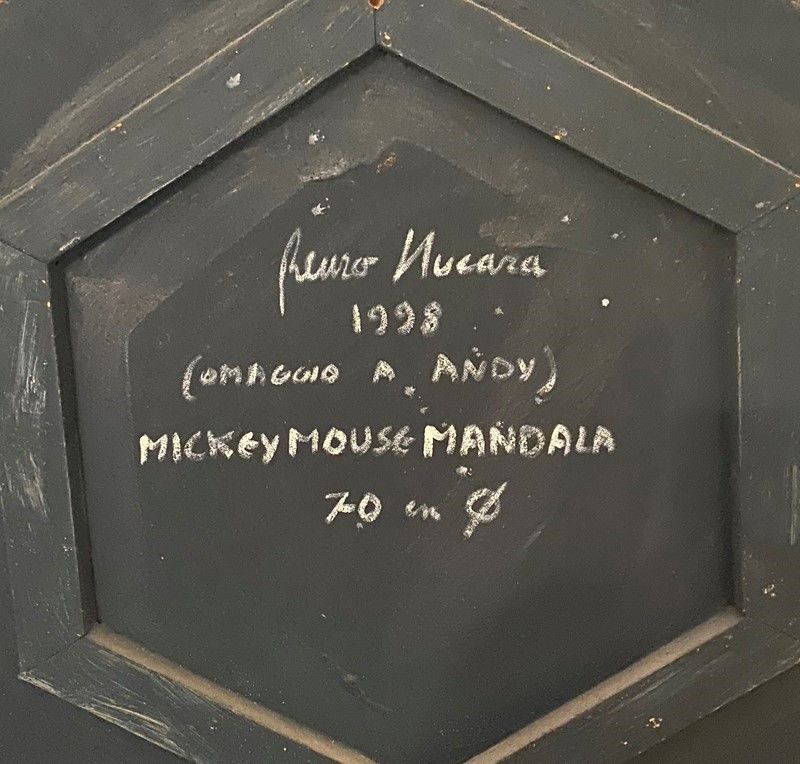 Renzo Nucara - Mickey Mouse Mandala (omaggio a Andy)