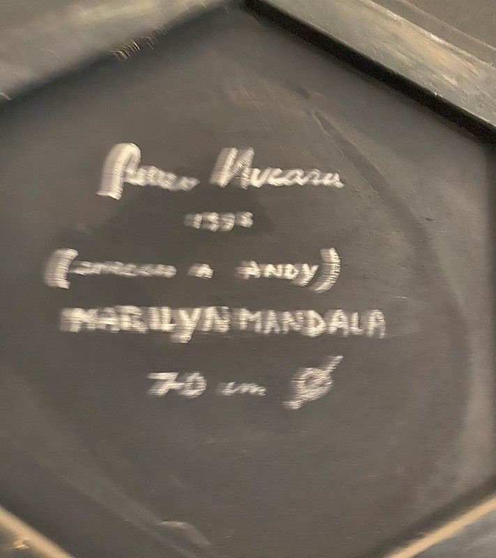 Renzo Nucara - Marylin Mandala (omaggio a Andy)