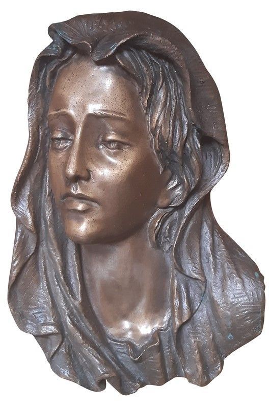 Anonimo, XIX - XX sec. - Testa femminile