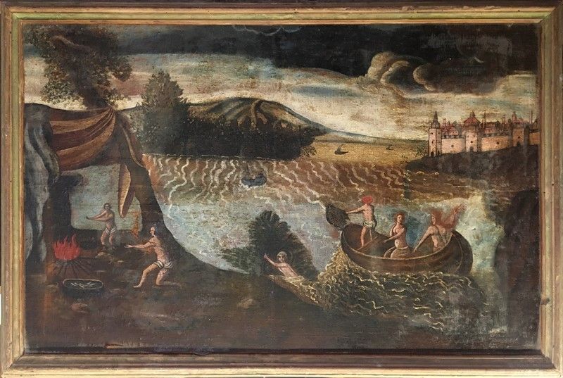 Anonimo, XVIII Sec. - Pescatori