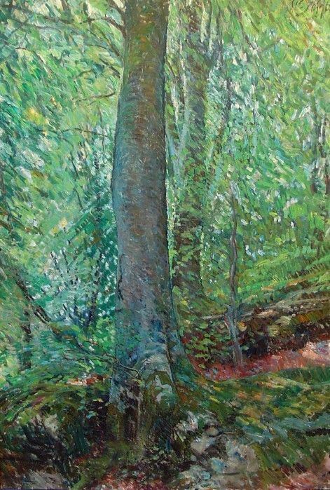 Paulo Ghiglia : Bosco de la Verna  - Auction AUTORI DEL XIX E XX SEC, ARTE MODERNA E CONTEMPORANEA - Galleria Pananti Casa d'Aste
