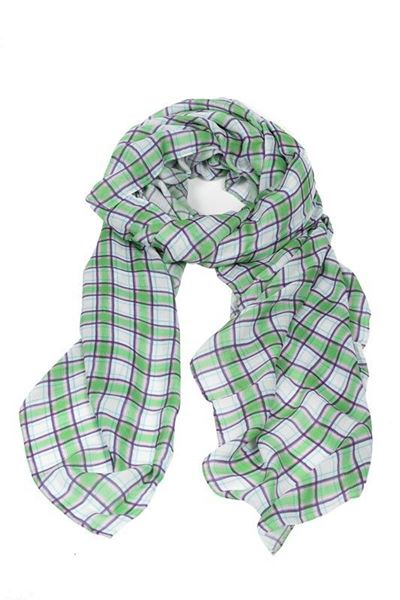 Sciarpa Madras Green