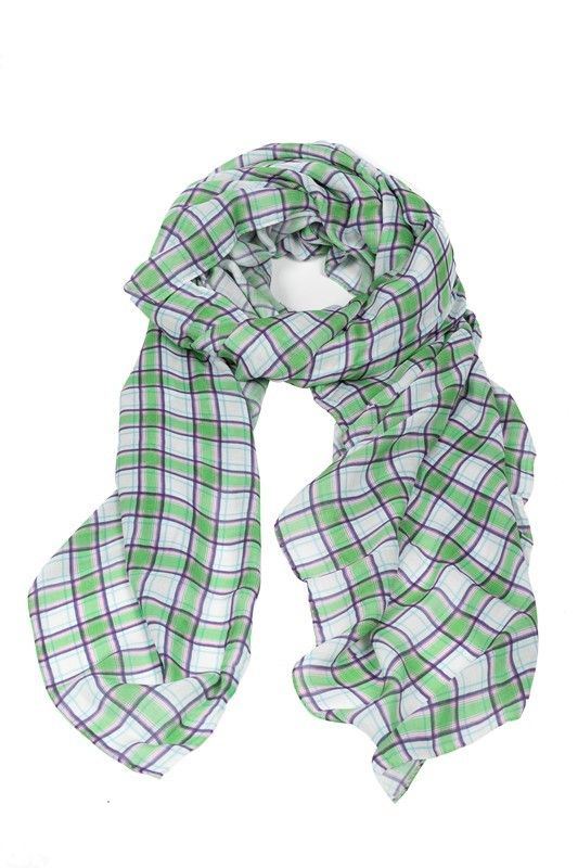 Antonio Liverano - Sciarpa Madras Green