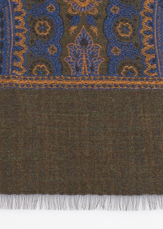 Antonio Liverano - Stola Paisley Blu