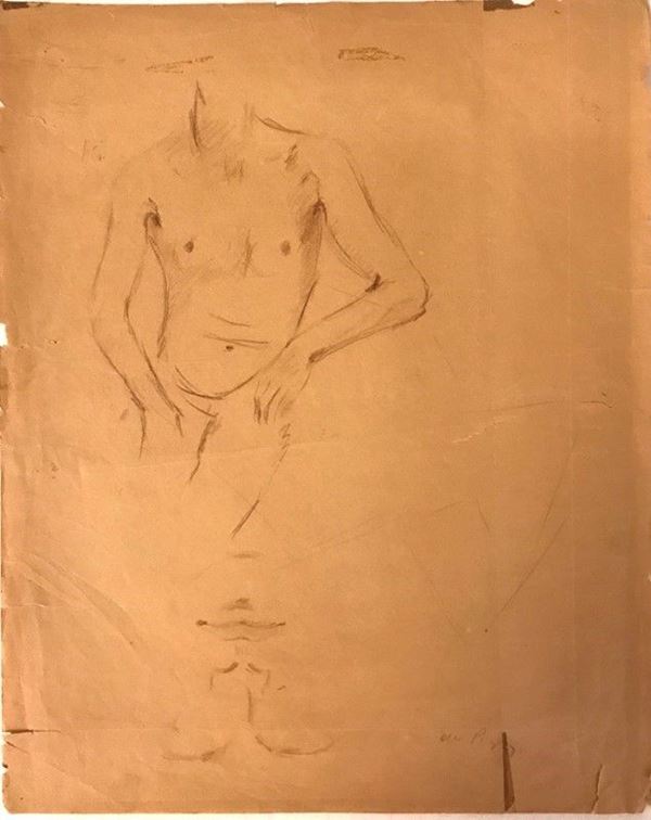Filippo de Pisis - Nudo e volto