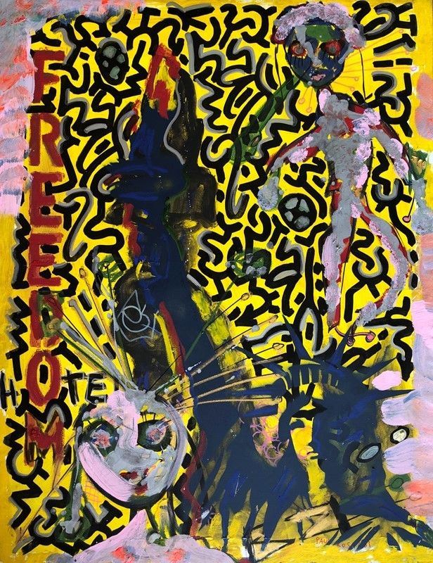 Indrek Paul Kostabi - Senza Titolo