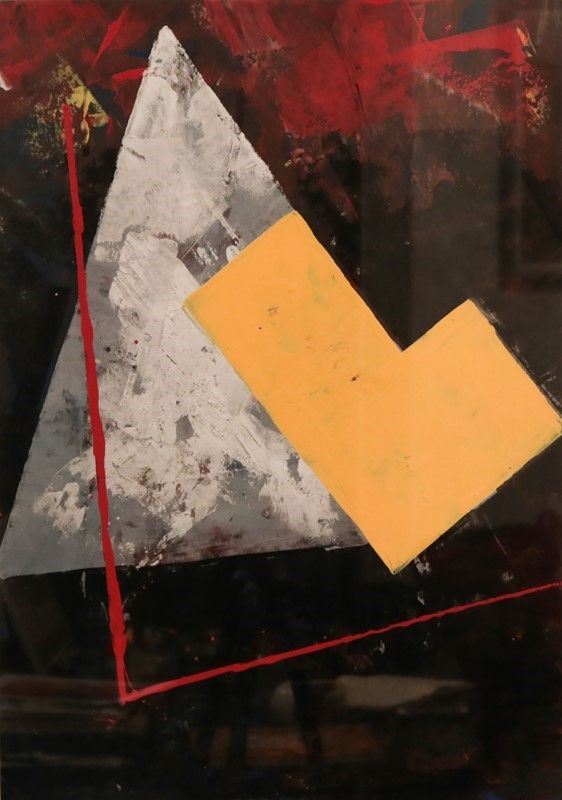 Arthur Kostner : Without title  (1989)  - Mixed media on paper - Auction  modern and contemporary art - Galleria Pananti Casa d'Aste