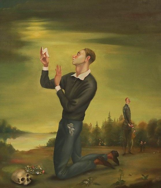 Yuri Rodekin : Theatres  (1997)  - Olio su tela - Asta ARTE MODERNA E CONTEMPORANEA - Galleria Pananti Casa d'Aste