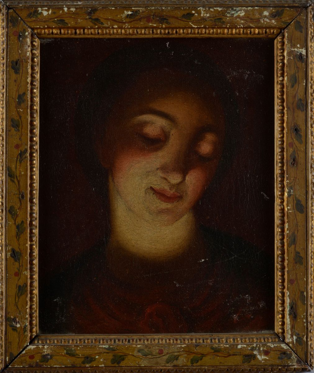 Scuola Olandese, XVII Sec. - Testa di Donna
