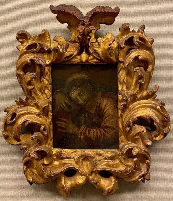 Scuola Emiliana, XVI sec.,Scuola Veneta, XVI sec. - Cristo portacroce